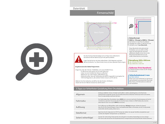 Product Bild firmenschild_in_herz-form_konturgefr__st__einseitig_4_0-farbig_bedruckt