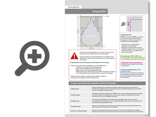 Product Bild hochwertige_kfz-magnetfolie_in_feuer-form